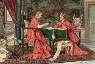 Carlo Francolini, Untitled (Meeting At The Desk)