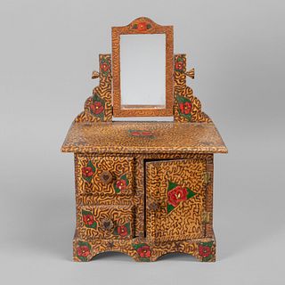 Tramp Art, Miniature Dresser