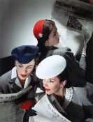 Horst P. Horst (d.i. Horst Paul Albert Bohrmann). Hats by Best, Lord and Taylor. And Mme Paul…. 1943