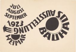 Ludwig Hirschfeld-Mack. „Bauhaus Ausstellung Weimar 1923 Juli August September”. 1923