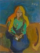 Friedrich Karl Gotsch. „Die Rotblonde”. 1926/1948