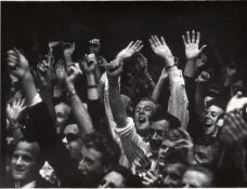 Ed van der Elsken. Audience at the concert of Benny Goodman in the village Blokker, 15 May. 1958