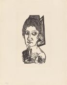 Max Beckmann. „Frau mit Kerze”. 1920