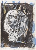 Markus Lüpertz. Aus: „Männer ohne Frauen – Parsifal”. 1995
