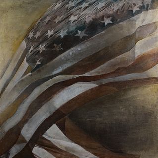 J. S. Donefers (American, 21st Century) ‘Homage’ Oil on Canvas