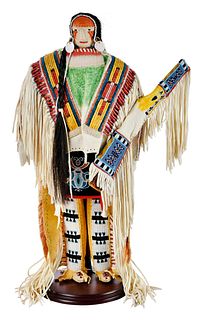 Joyce Growing Thunder Fogarty, Plains Indian Doll