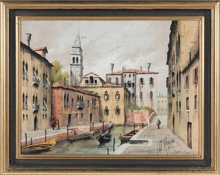 20th Century, Venetian Canal Scene