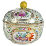Marcolini Meissen Covered Bowl with Lemon Finial