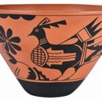 Carmelita Dunlap, San Ildefonso Redware Bowl