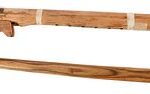 Plains Catlinite Pipe and Stem, with Courting Flute