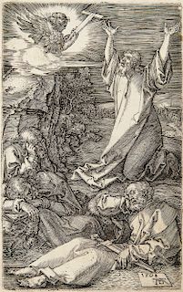 Albrecht Dürer (German, 1471-1528) Christ on the Mount of Olives