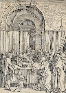 Albrecht Dürer (German, 1471-1528) Joachim’s Offering Rejected