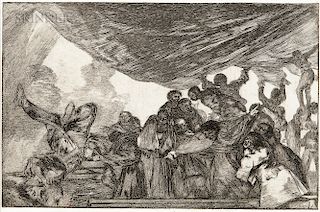 Francisco José de Goya y Lucientes (Spanish, 1746-1828) Disparate Claro