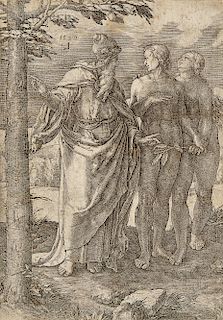 Lucas van Leyden (Dutch, 1494-1533) The First Prohibition