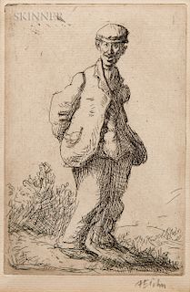 Augustus Edwin John (Welsh, 1878-1961) The Idiot