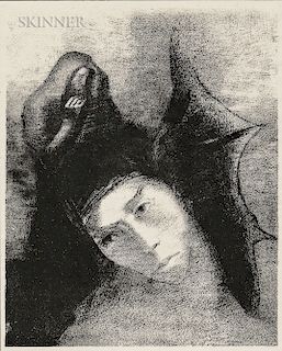 Odilon Redon (French, 1840-1916) Quel est le but de tout cela?