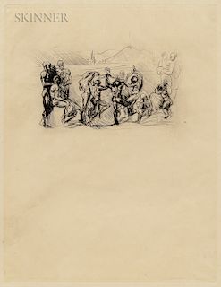 Auguste Rodin (French, 1840-1917) La Ronde