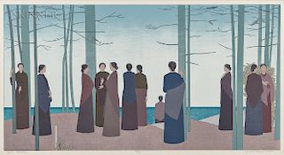 Will Barnet (American, 1911-2012) Spring Morning