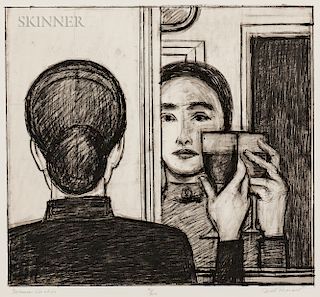 Will Barnet (American, 1911-2012) Between Life and Life