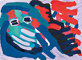 Karel Appel (Dutch, 1921-2006) Untitled