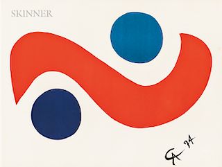 Alexander Calder (American, 1898-1976) Flying Colors /A Suite of Six Prints