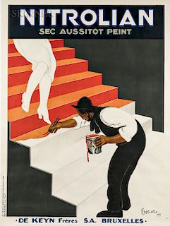 Leonetto Cappiello (French, 1875-1942) Nitrolian Sec Aussitôt Peint