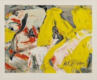 Willem de Kooning (Dutch/American, 1904-1997) The Man and the Big Blond