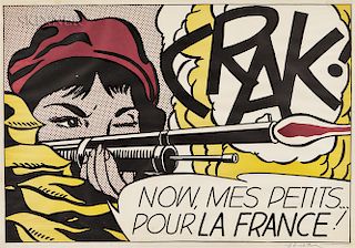 Roy Lichtenstein (American, 1923-1997) Crak!