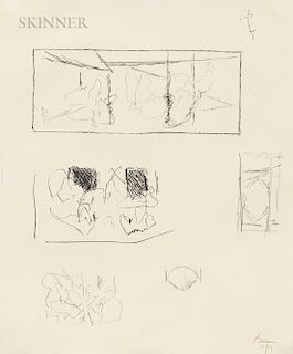 Robert Motherwell (American, 1915-1991) Elegy Studies