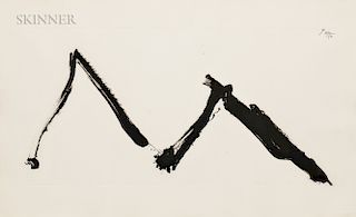 Robert Motherwell (American, 1915-1991) Dance II