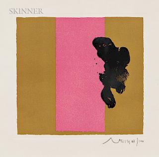 Robert Motherwell (American, 1915-1991) Untitled
