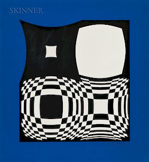 Victor Vasarely (Hungarian/French, 1906-1997) Untitled