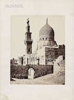 Francis Frith (British, 1822-1898) The Mosque of the Emeer Akhoor, Cairo