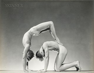 George Platt Lynes (American, 1907-1955) Two Photographs of Charles “Tex” Smutney and Charles “Buddy” Stanley
