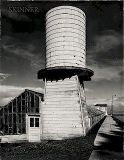 Ansel Adams (American, 1902-1984) Old Water Tower, San Francisco