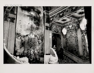 Robert Frank (Swiss, b. 1924) Interior with Chandelier