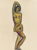 Fritz Wotruba. Stehender weiblicher Akt. Um 1932–34