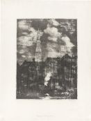 Emil Nolde. „Hamburg, Catharinenkirche”. 1910