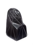 Rainer Kriester. „Schwarzes Fragment X”. 1988