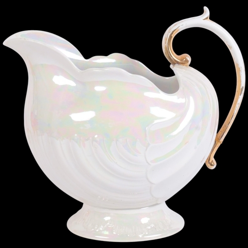 A large Shelley opalescent glaze shell d…
