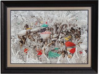 Julien Sinzogan (Benin, Born 1957) Original