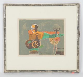 Julien Levi (1900 – 1982) Lithograph
