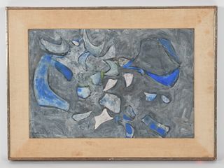 Julien Levi (1900-1982) Casein on Board