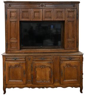 Louis XV Oak Cabinet