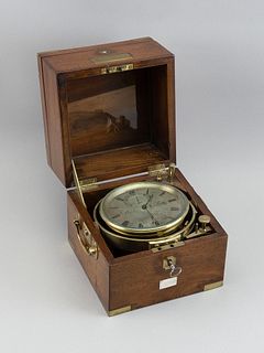 JOHN POOLE CHRONOMETER London, 19th Century Crystal
