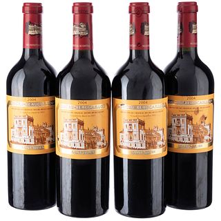 Château Ducru-Beaucaillou. 2e Grand Cru Classé. Cosecha: 2004. Saint-Julien, Francia. Niveles: llenado alto. Pzas: 4. 94/100.