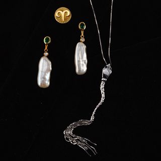 Three 18K Gold Items