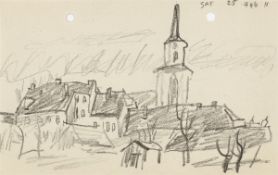 Lyonel Feininger. „Teltow". 1911