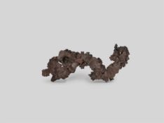 Hermann Glöckner. Wellenform aus Schlacken. 1960