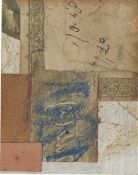 Kurt Schwitters. Ohne Titel (8.7. 0/1), Merzzeichnung. 1947